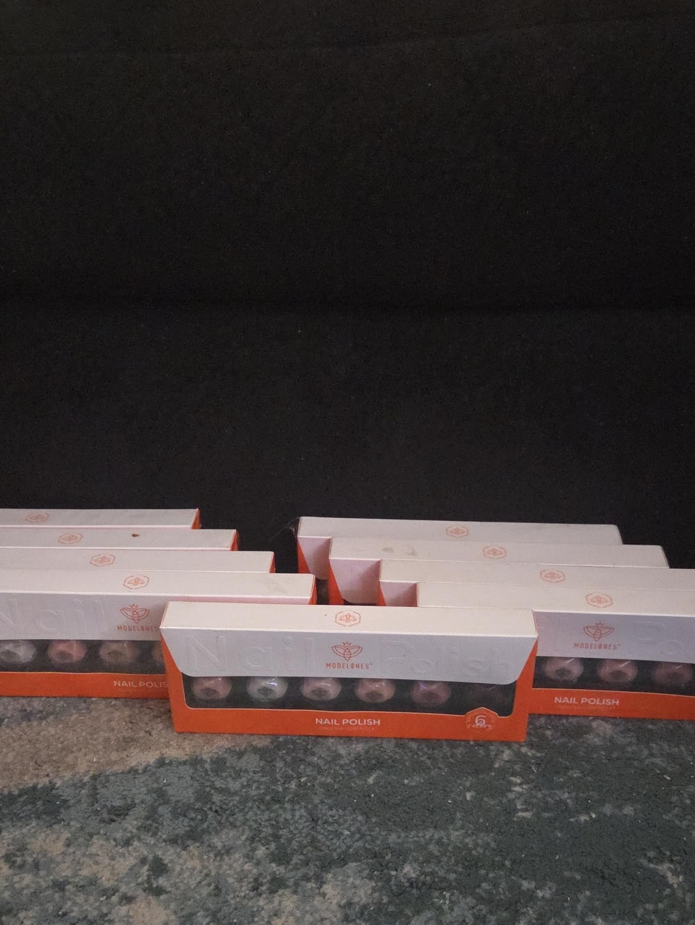 Set Of 9 Box Of Nail Polish Set